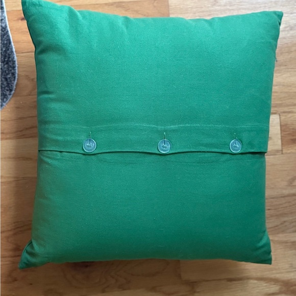 Green Holiday ‘FA LA LA’ Pillow - Picture 10 of 11